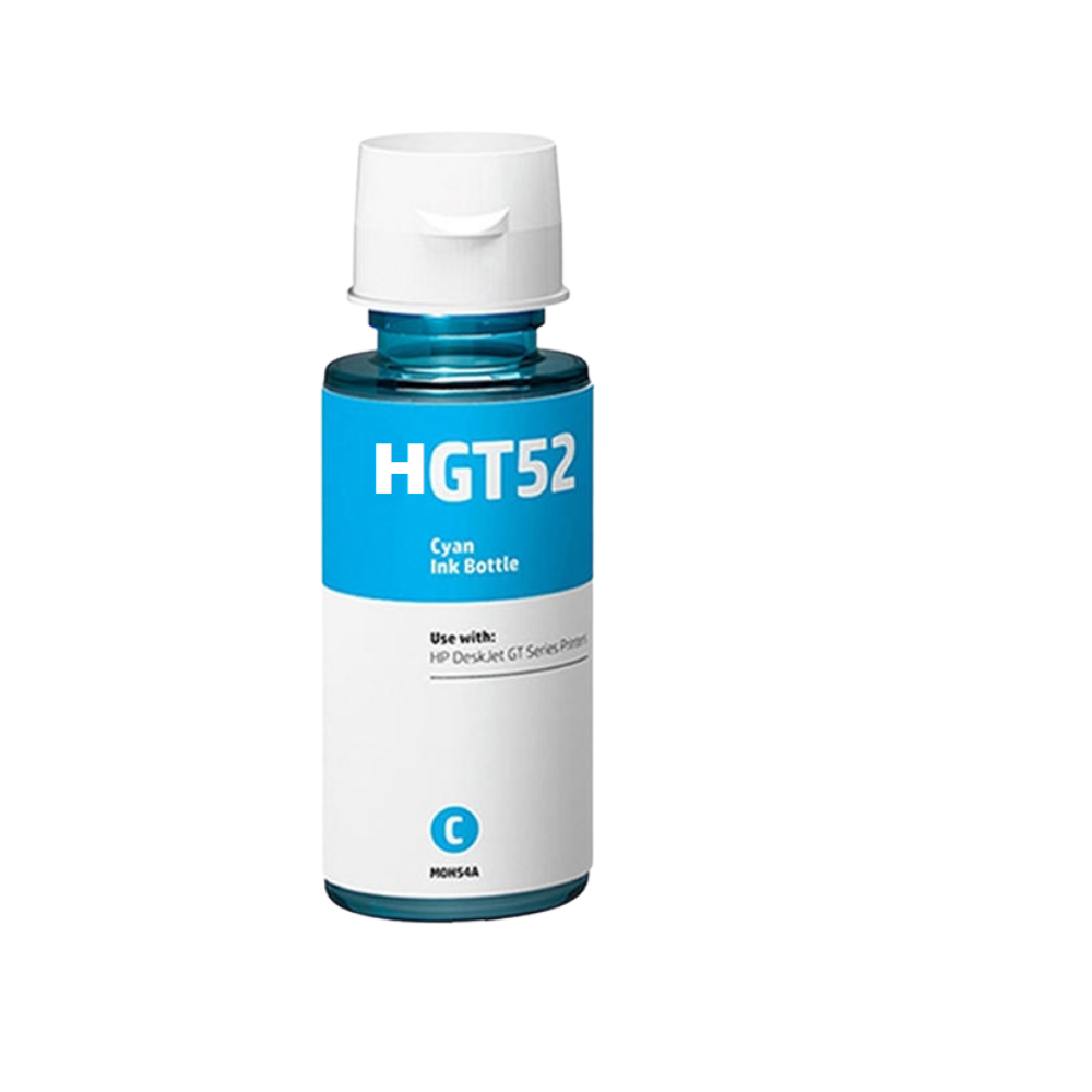 Bouteille d'encre Adaptable HP HGT52 100 ml - Cyan