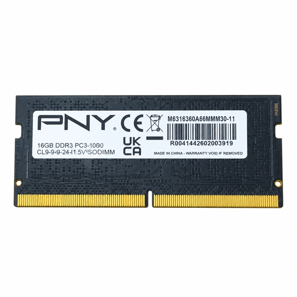 BARRETTE MEMOIRE RAM PNY 16 GO DDR5 - 5600 MHZ - SO-DIMM